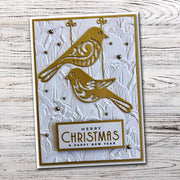 Bird Ornaments Metal Cutting Die 20595 - Paper Rose Studio