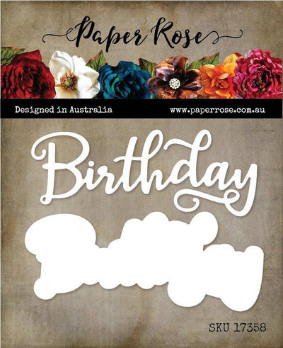 Birthday Layered Metal Cutting Die 17358 - Paper Rose Studio