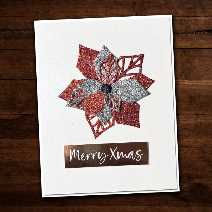 Christmas Sentiments - Rose Gold Foil 6x6 Paper Collection 27283 - Paper Rose Studio