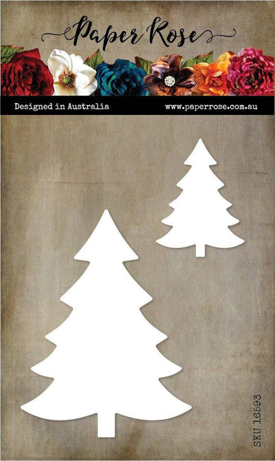 Christmas Trees Metal Cutting Die 16593 - Paper Rose Studio