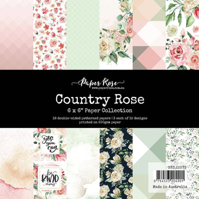 Country Rose 6x6 Paper Collection 22573 - Paper Rose Studio