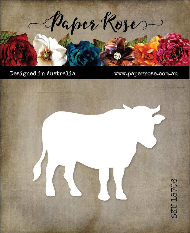 Cow Large Metal Cutting Die 18706 - Paper Rose Studio