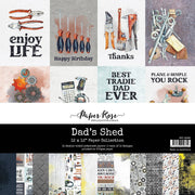 Dad's Shed 12x12 Paper Collection 23998 - Paper Rose Studio