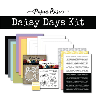 Daisy Days Cardmaking Kit 18487 - Paper Rose Studio