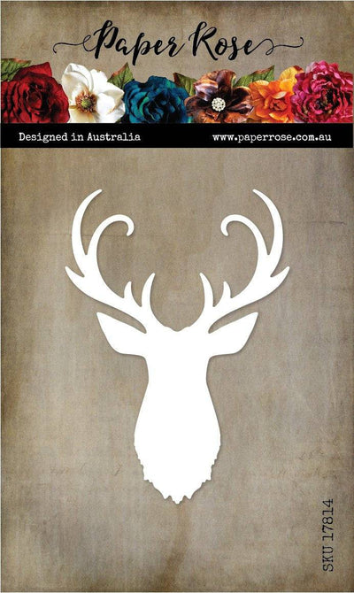 Deer Head Metal Cutting Die 17814 - Paper Rose Studio