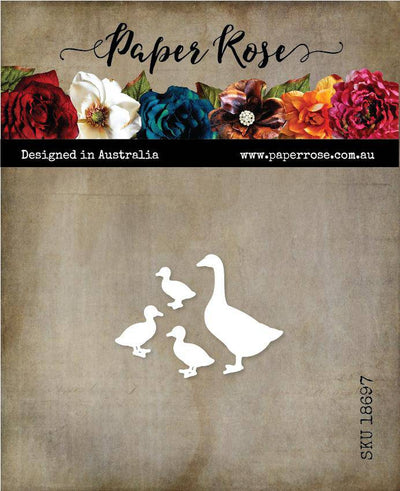 Duck Family Metal Cutting Die 18697 - Paper Rose Studio