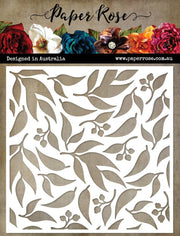 Eucalyptus Gum Leaf 6x6" Stencil 22585 - Paper Rose Studio