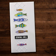 Fish Family 1 Clear Stamp Set 23725 - Paper Rose Studio