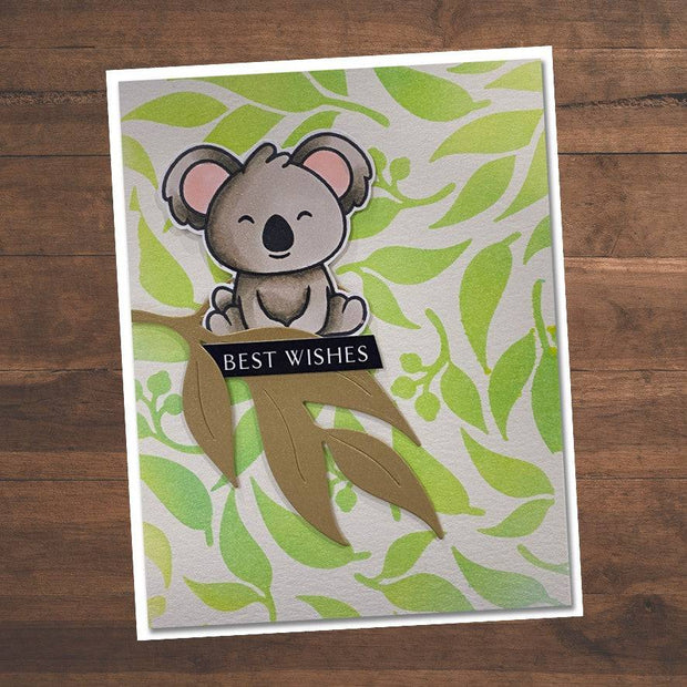 Get Well Soon Koala 3x4" Clear Stamp Set 23101 - Paper Rose Studio