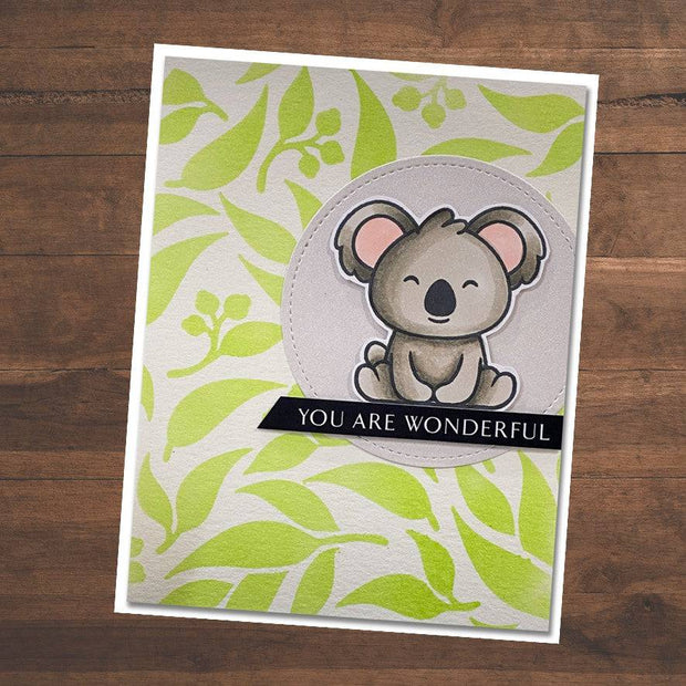 Get Well Soon Koala 3x4" Clear Stamp Set 23101 - Paper Rose Studio