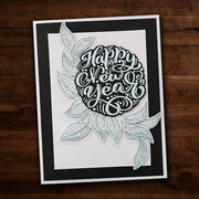 Happy New Year Circle Stamp Set 24721 - Paper Rose Studio