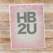 HB2U Metal Cutting Die 21159 - Paper Rose Studio