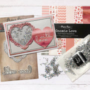 Lace Heart Frame Metal Cutting Die 21057 - Paper Rose Studio