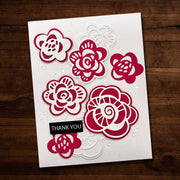 Layered Doodle Flower 2 Metal Cutting Die 28492 - Paper Rose Studio