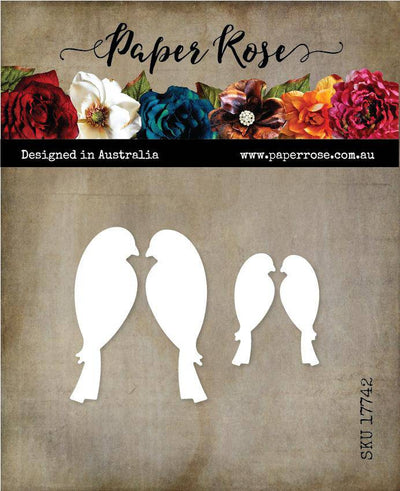 Love Birds Metal Cutting Die 17742 - Paper Rose Studio