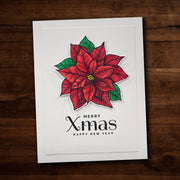 Merry Xmas Clear Stamp Set 23863 - Paper Rose Studio