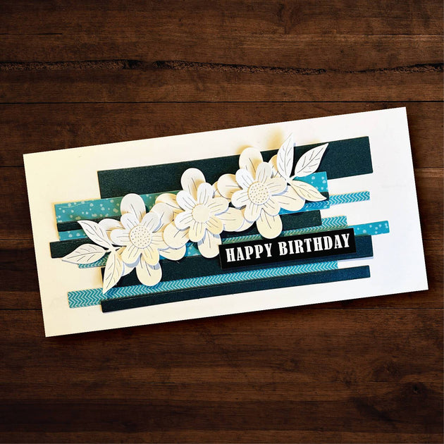 Midnight Blue Shimmer Cardstock A5 10pc 29512 – Paper Rose Studio