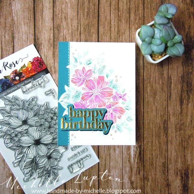 Milly's Bouquet Clear Stamp Set 20790 - Paper Rose Studio