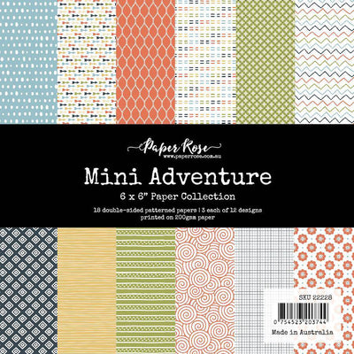 Mini Adventure 6x6 Paper Collection 22228 - Paper Rose Studio