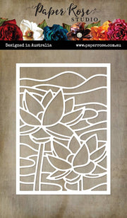 Mosaic Lotus Metal Cutting Die 28504 - Paper Rose Studio