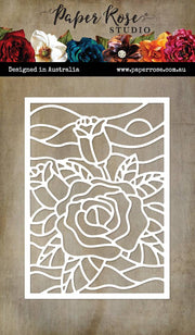 Mosaic Rose Metal Cutting Die 28507 - Paper Rose Studio