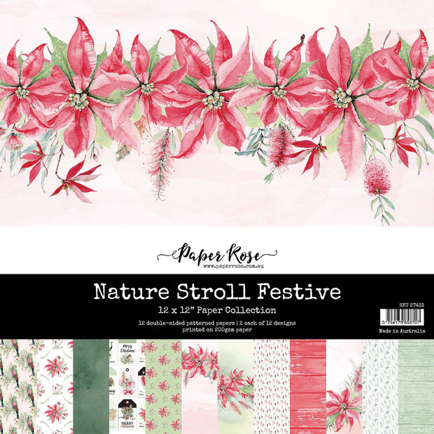 Nature Stroll Festive 12x12 Paper Collection 27433 - Paper Rose Studio