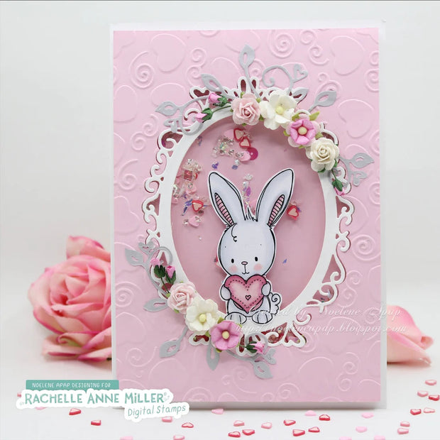 Bunny Love Clear Stamp 31791 - Paper Rose Studio