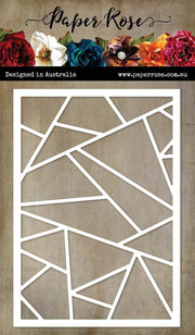 Paper Piece Rectangle Metal Cutting Die 21441 - Paper Rose Studio