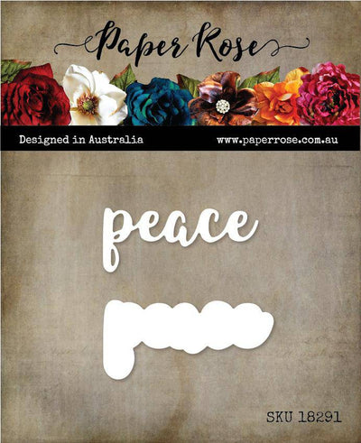 Peace Layered Metal Cutting Die 18291 - Paper Rose Studio