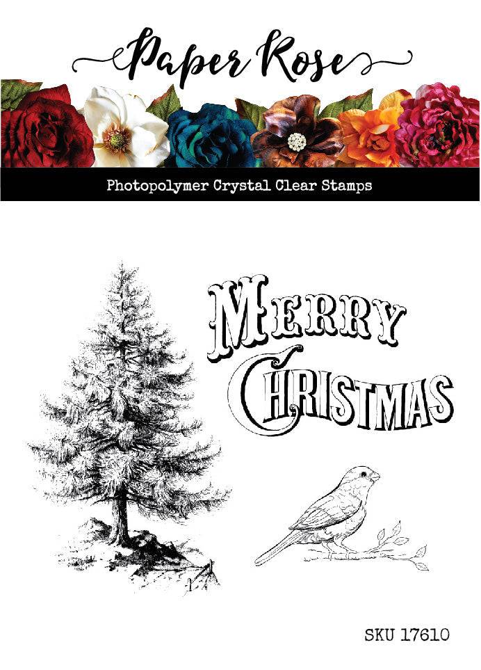 Pine Tree Clear Stamp Set 17610 - Paper Rose Studio