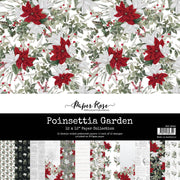Poinsettia Garden 12x12 Paper Collection 26845 - Paper Rose Studio
