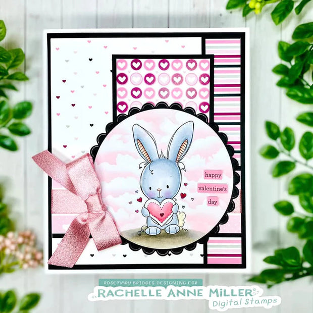 Bunny Love Clear Stamp 31791 - Paper Rose Studio