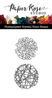 Scribble Circle Duo Clear Stamp 26473 - Paper Rose Studio