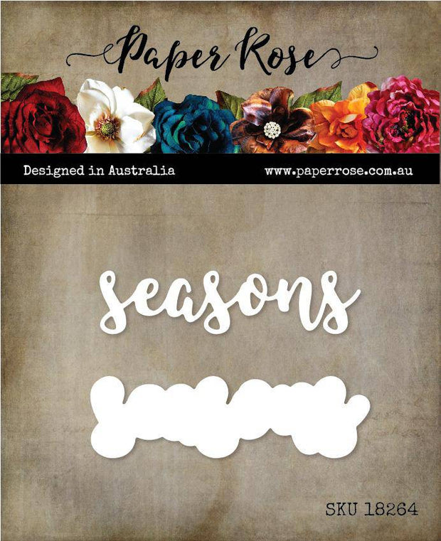 Seasons Layered Metal Cutting Die 18264 - Paper Rose Studio