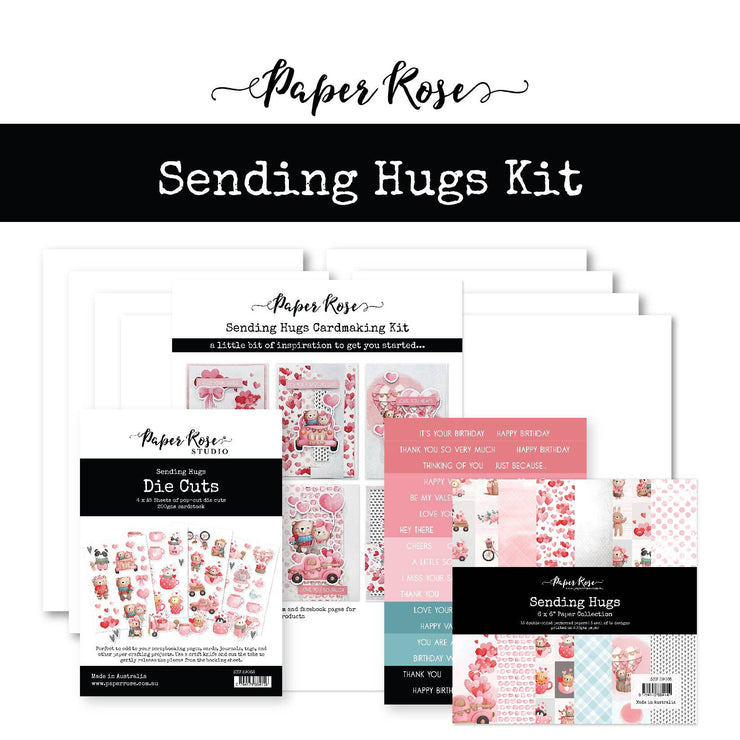Sending Hugs Cardmaking Kit 29131 - Paper Rose Studio