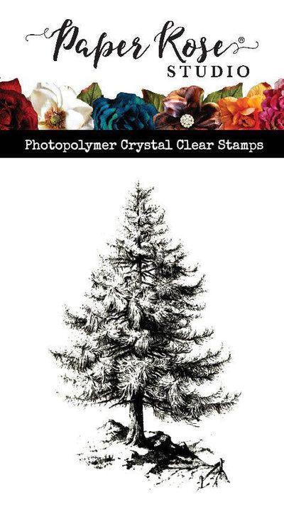 Sketchy Pine Tree Clear Stamp Set 24100 - Paper Rose Studio