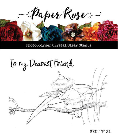 Snugglepot & Cuddlepie Clear Stamp - Dearest Friend 17421 - Paper Rose Studio