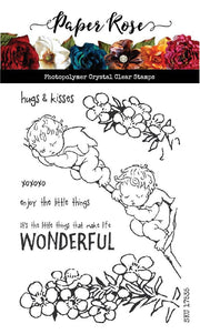 Snugglepot & Cuddlepie - Little Things Clear Stamp Set 17535 - Paper Rose Studio