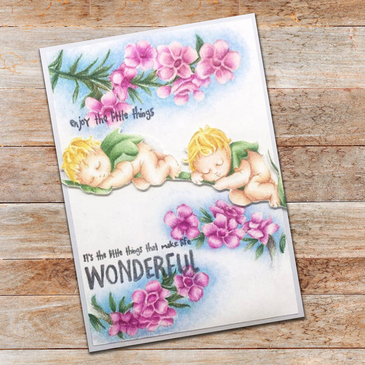 Snugglepot & Cuddlepie - Little Things Clear Stamp Set 17535 - Paper Rose Studio