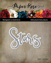 Stars Word Metal Die 18162 - Paper Rose Studio