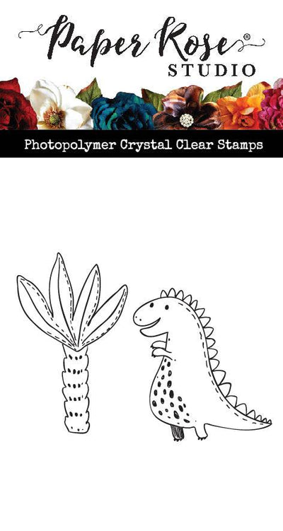 Steve the Dino Clear Stamp 28036 - Paper Rose Studio