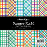Summer Plaid 6x6 Paper Collection 20258 - Paper Rose Studio