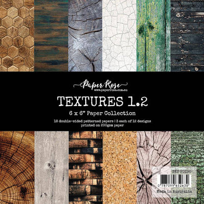 Textures 1.2 6x6 Paper Collection 20195 - Paper Rose Studio