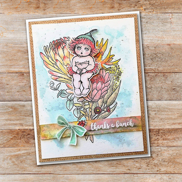 Thanks a Bunch 4x6" Clear Stamp Set 18075 – Paper Rose Studio