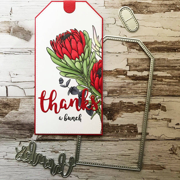Thanks a Bunch 4x6" Clear Stamp Set 18075 - Paper Rose Studio