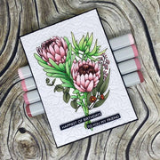 Thanks a Bunch 4x6" Clear Stamp Set 18075 - Paper Rose Studio