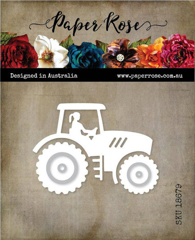 Tractor Lady Metal Cutting Die 18679 - Paper Rose Studio