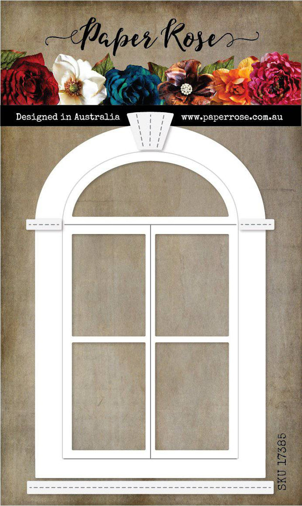 Tudor Arched Window Metal Cutting Die 17385 - Paper Rose Studio