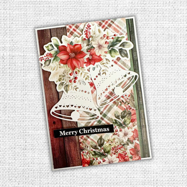 Christmas Time Floral Embossed Die Cuts 31130 - Paper Rose Studio