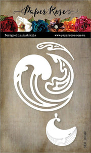 Whale Wave Metal Cutting Die 19565 - Paper Rose Studio